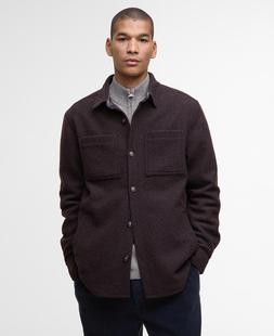Barbour Men's Marlow Tailored Overshirt DARKOAK