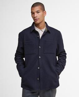 Barbour Men's Marlow Tailored Overshirt NAVYMARL