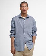 Barbour Men's Elmfield Tailored Long-Sleeved Shirt NAVY
