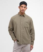 Barbour Men's Bramside Relaxed Cord Shirt OLIVE