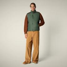 Save The Duck Men's Cleon Vest THYMEGREEN