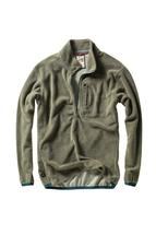 Relwen Sheared Fleece Half-Zip OLIVEFADE