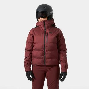 Helly Hansen Women's Kvitfjell Race Puffy Ski Jacket MARSRED