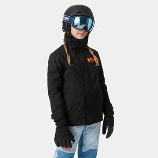 Helly Hansen Juniors' Level Ski Jacket BLACK