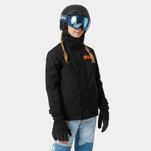 Helly Hansen Juniors' Level Ski Jacket BLACK