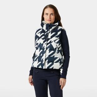 Helly Hansen Women's Bliss Down Vest NAVYHOUNDSTOOTHAOP