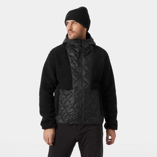 Helly Hansen Men's Stowe Hooded Hybrid Jacket BLACK
