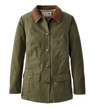 L.L. Bean Women's Adirondack Barn Coat, Flannel-Lined LODEN