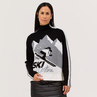 Krimson Klover Ski Cortina Sweater BLACK