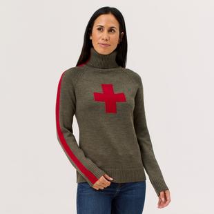 Krimson Klover Geneva 100% Merino Turtleneck HUNTER