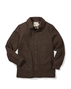 Grayers Watson Padded Car Coat - Chocolate Burgundy CHOC/BURGUNDY