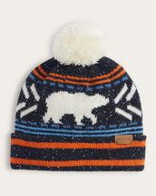 Pendleton Icon Lambswool Pom Beanie BLACK