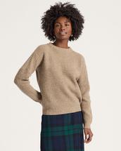 Pendleton Women's Donegal Eyelet Sweater TAN
