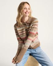 Pendleton Women's Fair Isle Merino Cardigan TANMULTI