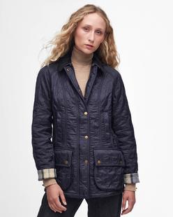 Barbour Women's Beadnell Polarquilt Jacket NAVY