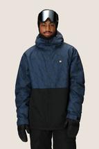 686 Men's FOUNDATION INSULATED JACKET NAVYFRACTUREDCOLORBLOCK