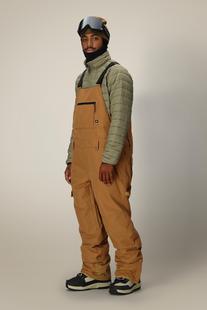 686 Men's HOT LAP INSULATED BIB CARAMELRIPSTOP