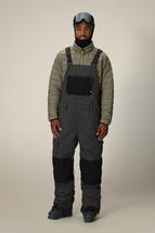 686 Men's HOT LAP INSULATED BIB CHARCOALCOLORBLOCK