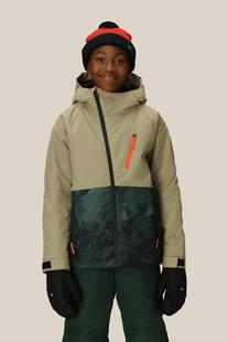 686 BOYS' HYDRA INSULATED JACKET SAGECOLORBLOCK