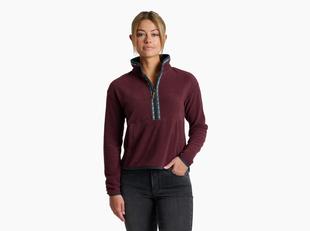 KÜHL Women's Hygge 1/2 Zip RAISIN