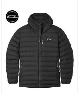 Stio Men's Hometown Down Hooded Jacket ABYSS