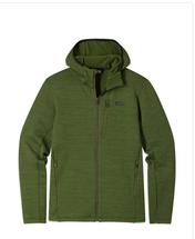Stio Men's Glide Power Stretch Full Zip Hoodie PINEFORESTHEATHER