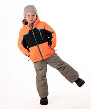 Boulder Gear Boy's Everett Jacket ORANGESHOCK