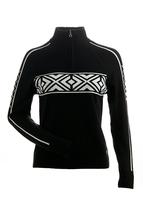 Women's Nils Snowpine Sweater BLACK/WHITE