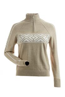 Women's Nils Snowpine Sweater FAWN/WHITE