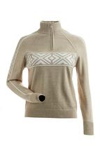 Women's Nils Snowpine Sweater FAWN/WHITE