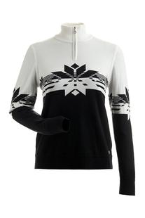 Women's Nils Sierra Sweater BLACK/WHITE
