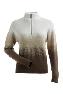 Women's Nils Everest Sweater DARKFAWN/FAWN/WHITE
