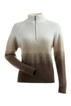 Women's Nils Everest Sweater DARKFAWN/FAWN/WHITE