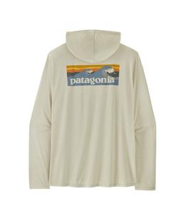 Patagonia Men's Capilene Cool Daily Hoody - Boardshort Logo DYWH