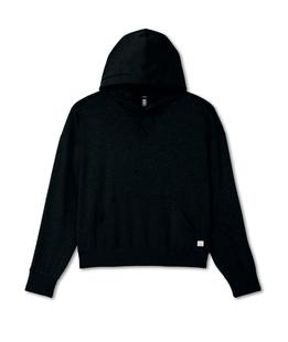 Vuori Women's Halo Modern Pullover Hoodie BLACKHEATHER