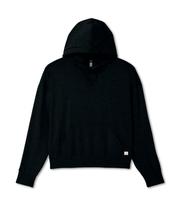 Vuori Women's Halo Modern Pullover Hoodie BLACKHEATHER