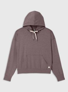 Vuori Women's Halo Modern Pullover Hoodie HUCKLEBERRYHEATHER