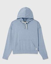 Vuori Women's Halo Modern Pullover Hoodie SEAGLASSHEATHER
