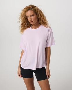 Vuori Women's Energy Long Tee LILACBREEZEHEATHER