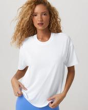 Vuori Women's Energy Long Tee WHITE