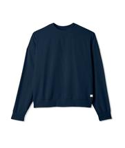 Vuori Women's Halo Modern Crew BLUECOASTHEATHER