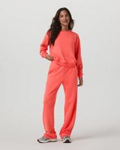 Vuori Women's Sedona Seams Crew BRIGHTCORAL