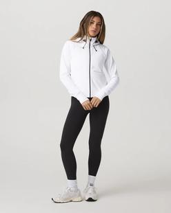 Vuori Women's Chilled Out Full Zip WHITE