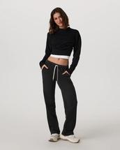Vuori Women's Sedona Straight Leg Sweatpant BLACK