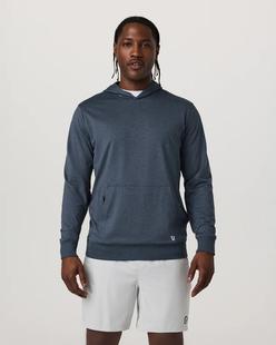 Vuori Men's Sunday Hoodie 2.0 AZUREHEATHER