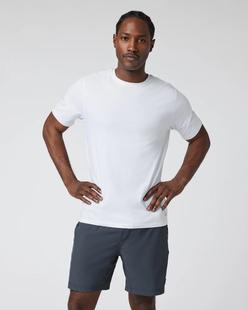 Vuori Men's Tuvalu Tee WHITE