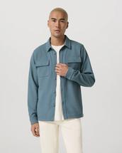 Vuori Men's Waffle Shirt Jacket ABYSS