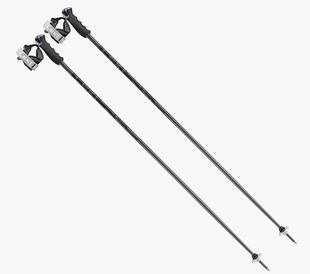 Leki Detect S Ski Poles BLK/GRY