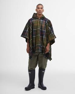 Barbour Unisex Tartan Poncho Showerproof CLASSICTARTAN