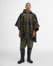 Barbour Unisex Tartan Poncho Showerproof CLASSICTARTAN